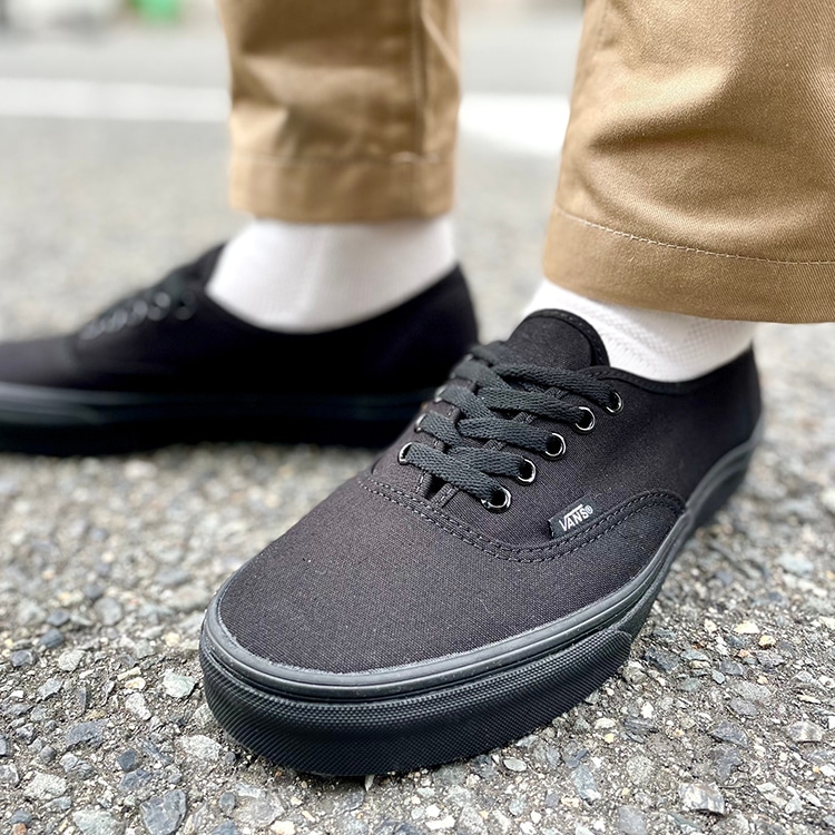 us9h】vans オーセンティック 黒 レザー www.krzysztofbialy.com