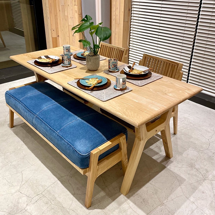 APERTO BENCH WH アペルト ベンチ デニム生地 | www.esn-ub.org